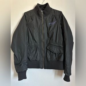 Women’s Harley Davidson Embroidered Black Jacket Size XL